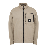 Railay Utilitarian Over-Shirt in Porcino,  L
