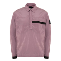 Usman Ripstop Half-Zip Over-Top in Foxglove,  XXL