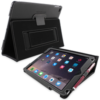 iPad Pro 9.7 Flip Case in Black Leather