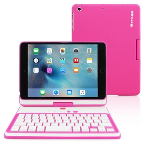 Snugg ipad mini 4 360 Pink Keyboard Case