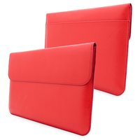 Snugg Microsoft Surface Pro 4 Sleeve in Red Leather