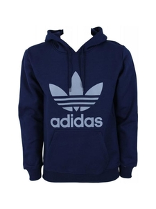 Adi Trefoil Hooded Sweat - Dark Indigo