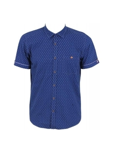 Boaty Boat Print Shirt - Blue