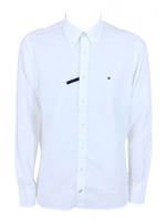 College Oxford B/D Shirt - White