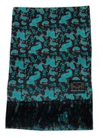 Paisley One Scarf - Charcoal