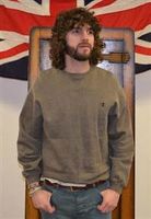 Plain Retro USA Sweater - Brown - L