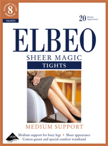 Elbeo 20 Denier Sheer Magic Tights - Skin Tones