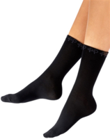 Fresh Everyday Ankle Socks - 2 Pair Pack - Black