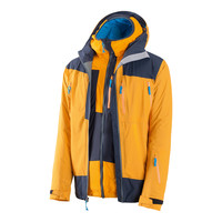 Atomic Cliffline Stormfold 2015 Mens Ski Jacket In Mango And Black