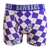 Bawbags Mens Boxers - Argyle