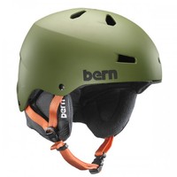 Bern Macon EPS 2015 Ski and Snowboard Helmet In Olive