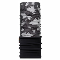 Buff Polar Neck and Head Warmer In Askan/Black