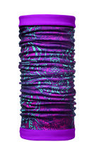 Buff Polar Reversible Neck and Head Warmer In Digil Purple