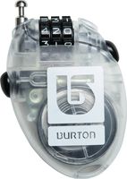 Burton Snowboard Cable Lock Clear