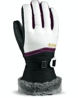 Dakine Aspen Womens Ski And Snowboard Gloves In White/Black