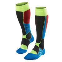 Falke SB2 2015 Mens Snowboarding Socks in Bright Lime