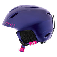 Giro Launch 2015 Kids Ski and Snowboard Helmet In Purple Hearts