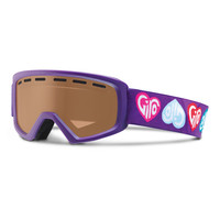 Giro Rev 2015 Kids Ski and Snowboard Goggles in Purple Sweethearts