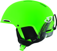 Giro Rove 2015 Kids Ski Helmet In Bright Green