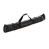 Head Ski Bag For A Single Set Of Skis - Extendable in Black