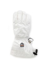 Hestra Army Leather Heli Womens Ski Glove Ivory White