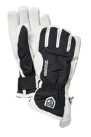 Hestra Army Leather Patrol Ski Gloves Black / White