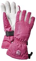 Hestra C-Zone Powder Female Ski And Snowboard Gloves In Fuschia