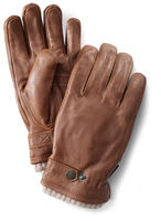 Hestra Elk Utsjo Leather Gloves Chestnut