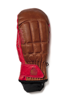 Hestra Henrik Leather Pro Model Mitt Brown / Red