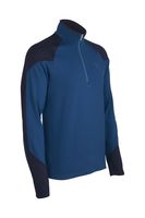Icebreaker 2014 Legion Mens Long Sleeve Half Zip Top - Largo/Admiral