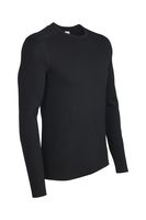 Icebreaker 2015 Mens Oasis Crewe Neck Thermal Base Layer In Black