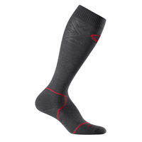 Icebreaker 2015 Ski Plus Lite Mens Ski Socks In Black Monsoon
