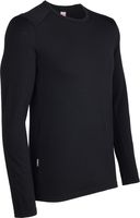 Icebreaker 2015 Tech Mens Long Sleeve Crewe Neck Base Layer In Black