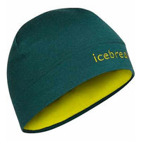 Icebreaker Mogul Beanie In Pine Green