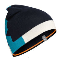 Icebreaker Nova Merino Wool Hat In Admiral And Snow