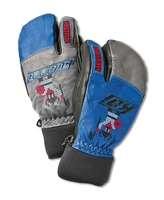 Kaj and Sverre Pro Model 3-finger Ski Glove In Viking Grey/Black