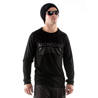 Mons Royale 2013 Slim Jim Long Sleeve Top - Black