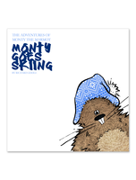 Monty Goes Skiing Childrens Ski Book