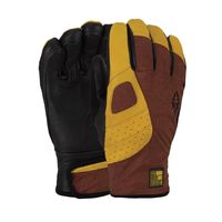 Pow 2015 Mens Vandal Ski And Snowboard Gloves In Rust