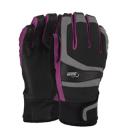 Pow 2015 Womens Gem Ski And Snowboard Gloves In Grey