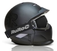 Ruroc RG1-X Shadow Ski And Snowboard Full Face Helmet Shadow Black