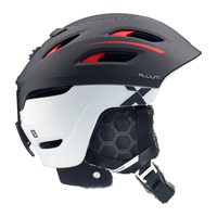 Salomon Allium C. Air 2015 Ski and Snowboard Helmet in Black/White