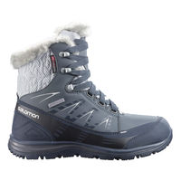 Salomon Kaina Mid CS WP 2015 Womens Winter Boots in Grey Denim