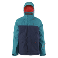 Scott Walsh 80 2015 Mens Ski Jacket In Black Iris/Maui Blue