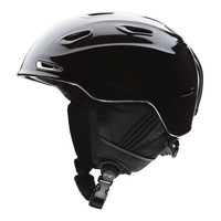Smith Arrival 2015 Ski and Snowboard Helmet in Metallic Black