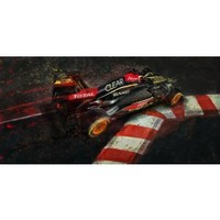 Apex Hunter - Kimi Raikkonen Lotus F1 Giclee print on canvas