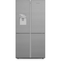 Beko RASFLE72PX A+ American Style Fridge Freezer in Brushed Steel