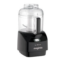 Magimix 18104 BLACK Le Micro Mini Chopper Finished in Black