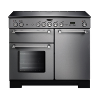 Rangemaster 112830 (KCH100ECSS/Câ€‹) KITCHENER 100cm Ceramic Range Cooker,  Stainless Steel/S