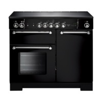 Rangemaster 112840 (KCH100ECBL/Câ€‹) KITCHENER 100cm Ceramic Range Cooker,  Cream/C